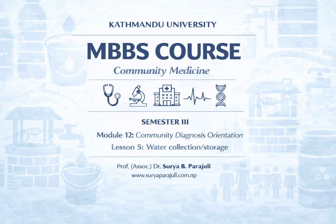 Water collection/storage